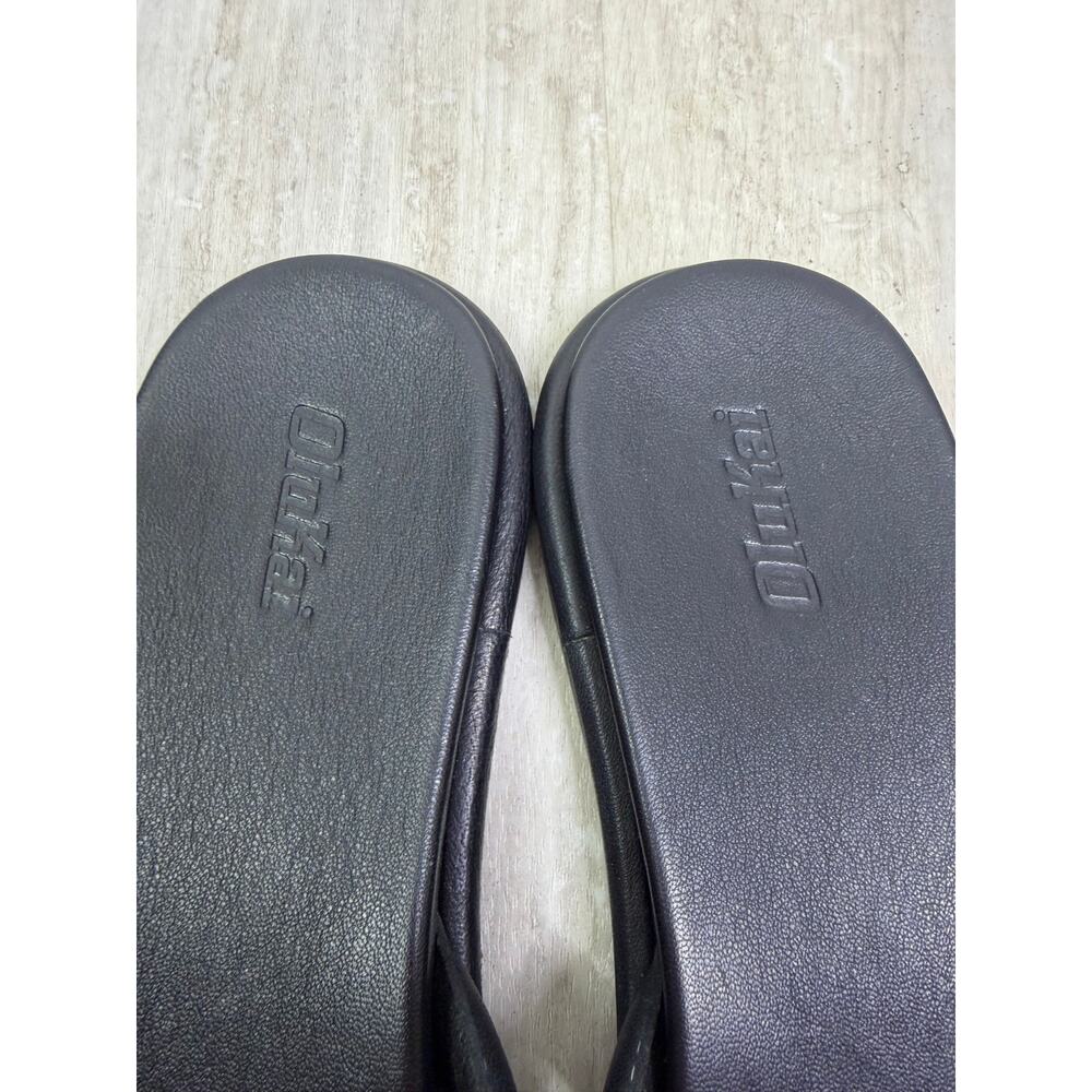 Olukai Tiare Slide Sandal Black Size 9 - Picture 2 of 4